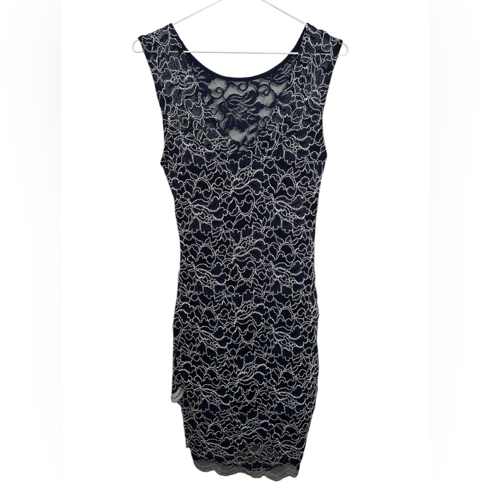 A gorgeous Lacey floral pattern dress with white lace border from Lipsy!